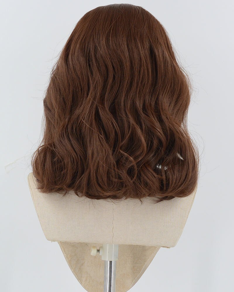 Brown Wavy Synthetic Lace Front Wig WW949 — view 3