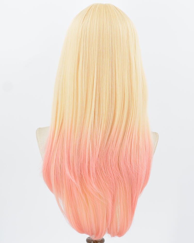 Pink Blonde Synthetic Wig HW814 — view 3