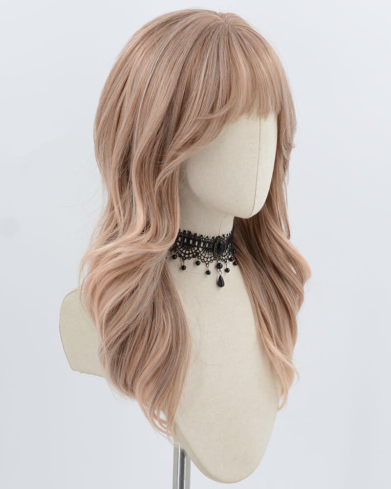 Mixed Blonde Ombre Synthetic Wig HW782 — view 2