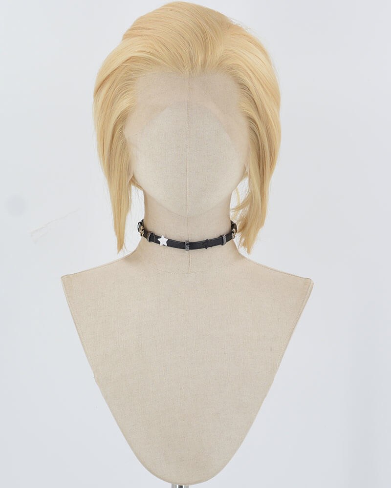 Short Synthetic Lace Front Men's Wig MW047 — view 1