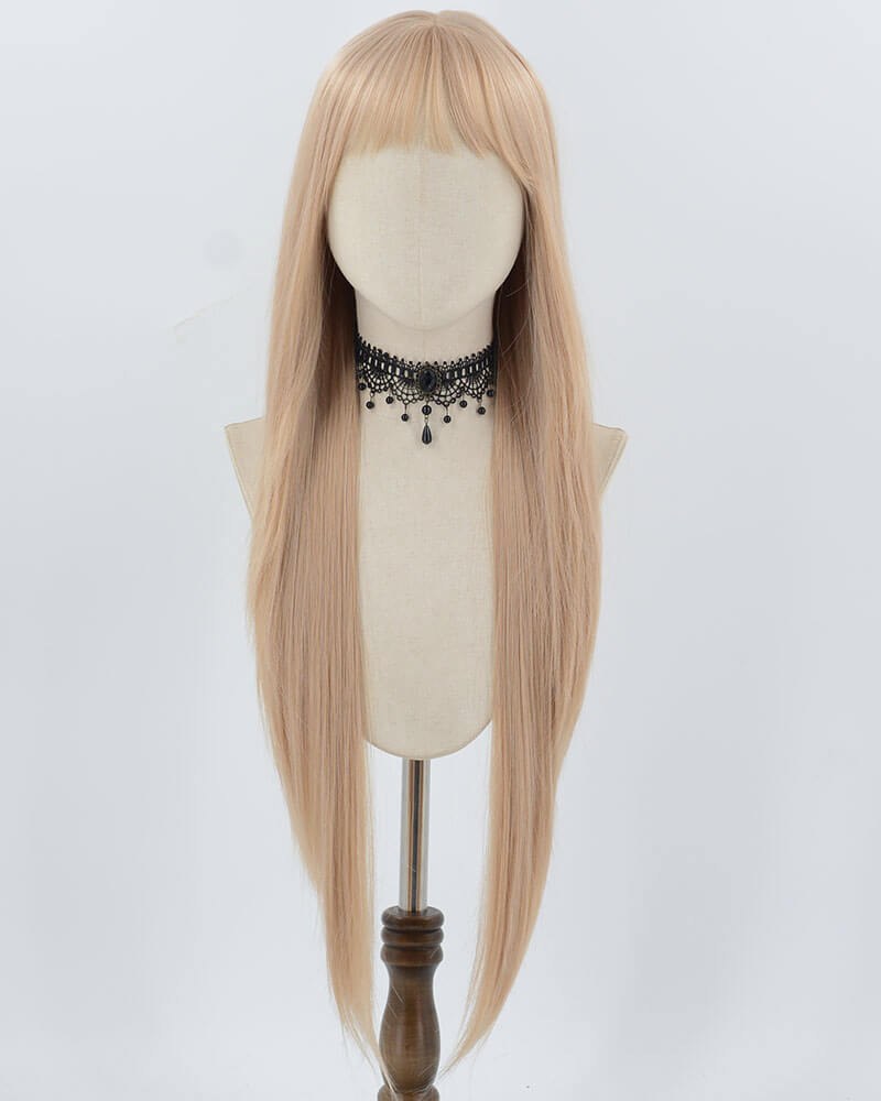 Long Blonde Synthetic Wig HW658 — view 1