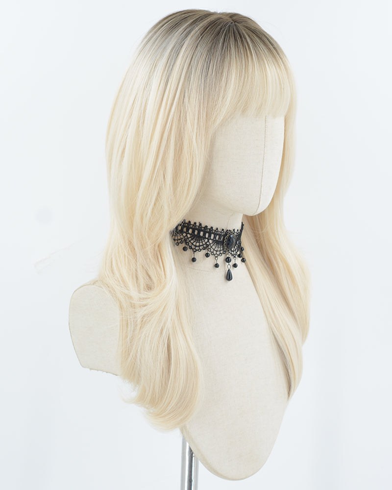 Ombre Blonde Synthetic Wig HW743 — view 2